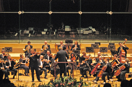 Imagen de un concierto para viol�n y orquesta