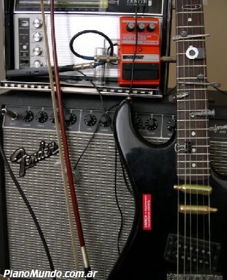 una guitarra preparada